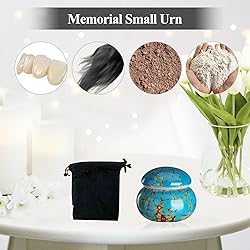 Small Urns for Human Ashes Keepsake,Ceramic Small