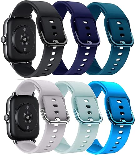 Ersatzarmband Für Amazfit GTS/GTR/Bip – 20 Mm, Silikon, Schneller Wechsel