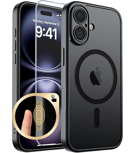 Amazon.com: Symcele Designed for iPhone 16 Plus Case, Black