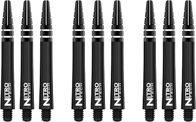 Red Dragon Nitrotech Medium Stems Black 9 Stems 3 Sets Pack