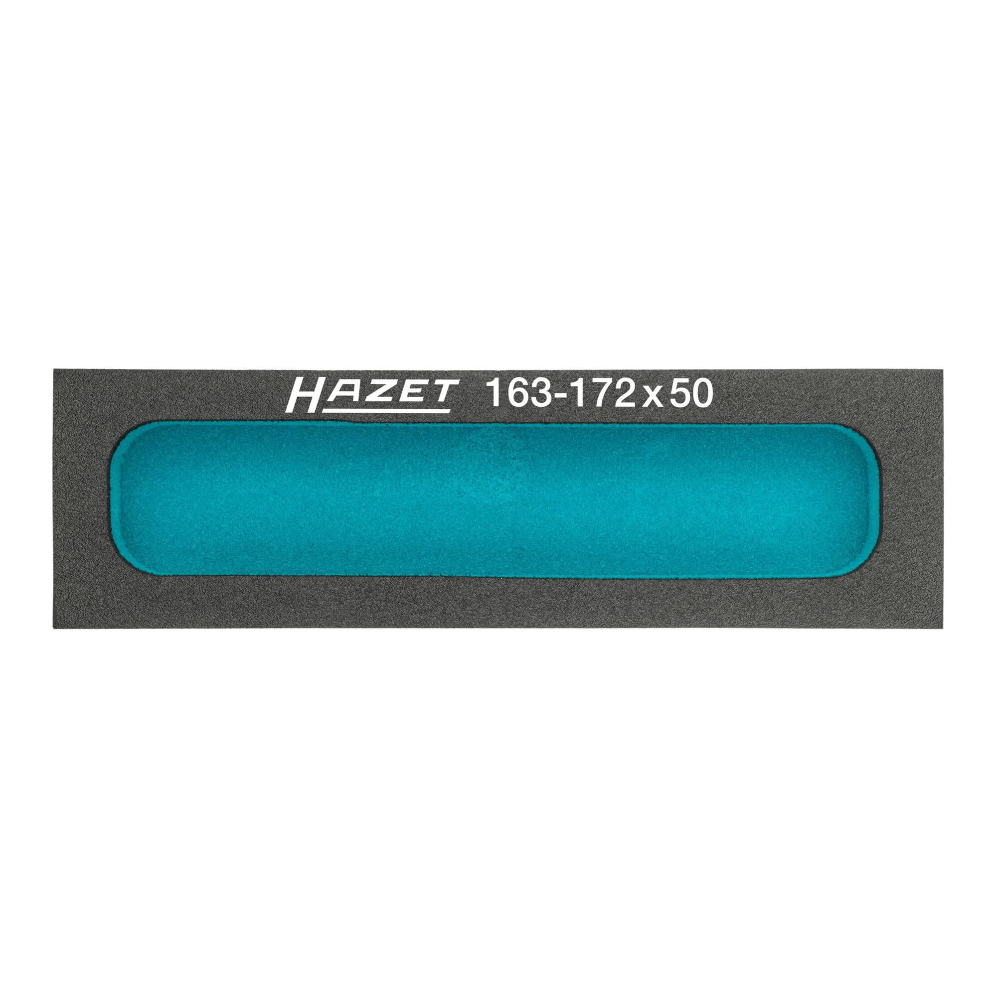 HAZET 163-172X50 Soft Foam Insert with Compartments for Small Pieces - Multi-Colour