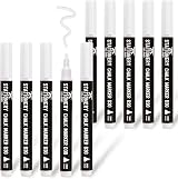 ISLAND Chalk Pens White 3mm Bullet 10pcs Chalk Markers view 1