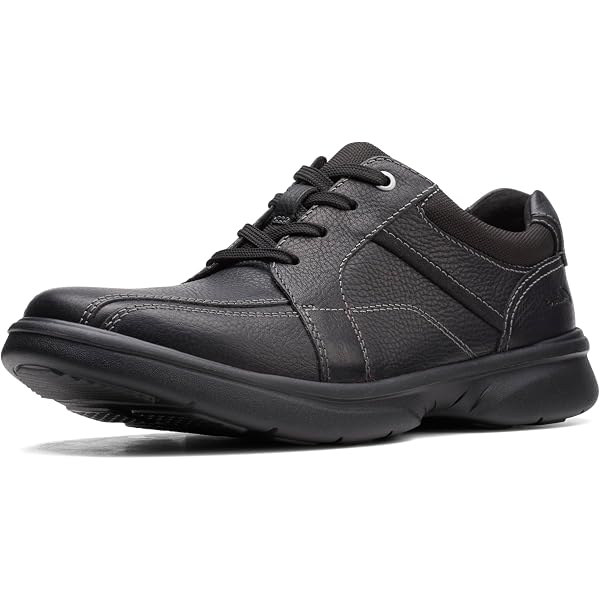 Amazon.com | Clarks Nature II Black Grained Leather 9 EE  display picture 3