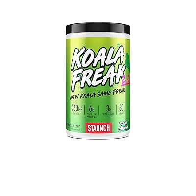 Buy Staunch Koala Freak 2 0 Pre Workout Peach Mango 30 Servings Effective Premium Pre Workout Powder Online In Bahrain B081k8qv9d