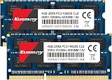 Kuesuny 8GB Kit (2x4GB) DDR3 1333MHz SODIMM Laptop RAM PC3-10600 Non-ECC view 1