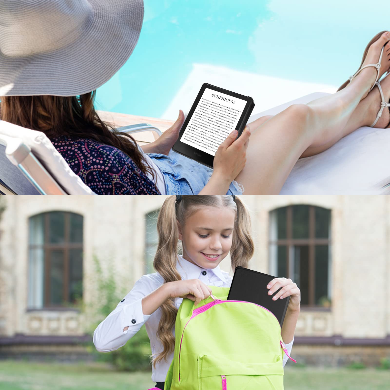 FUWANG Kindle Paperwhite Case for 6.8