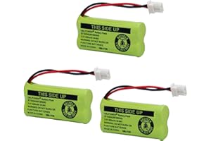 QBLPOWER BT-183342 BT-283342 BT-166342 BT-266342 BT-162342 BT-262342 Battery CS6114 CS6419 CS6719 EL52300 CL80111 Cordless Phone(Pack of 3)