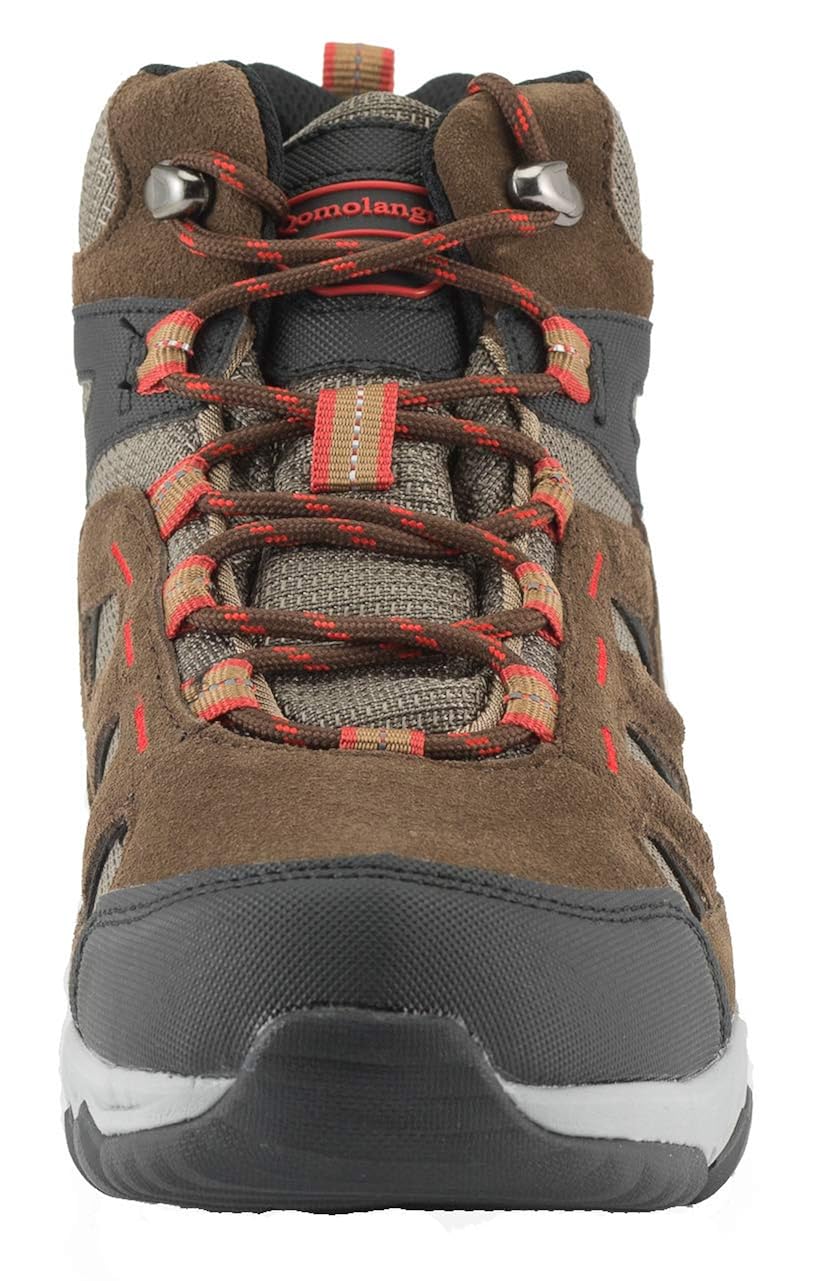 QOMOLANGMA Women’s Waterproof Hiking Shoes Lightweight Non-Slip Breathable Running Camping Outdoor Trekking Sneakers