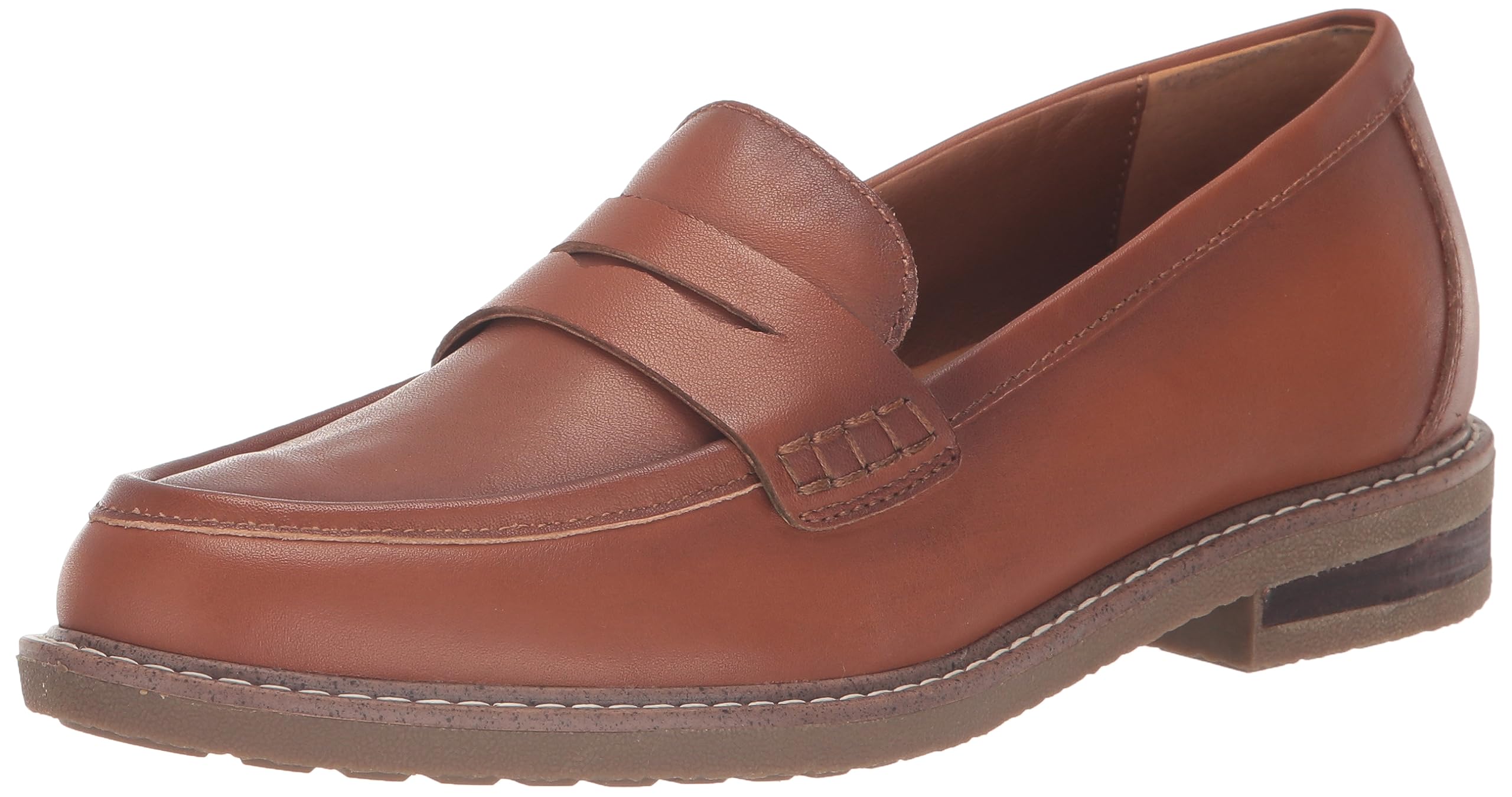 Earth® Women’s JAVAS Slip-on Penny Loafer, Brown 210, 12 M