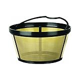 Mr. Coffee Basket-Style Gold Tone Permanent Filter