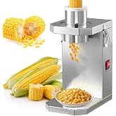 XEEAOFE Automatic Corn Peeler Machine, This Electric Corn Cob Stripper and Thresher is Made of Stainless Steel for Durability and Simple Cleaning After Use