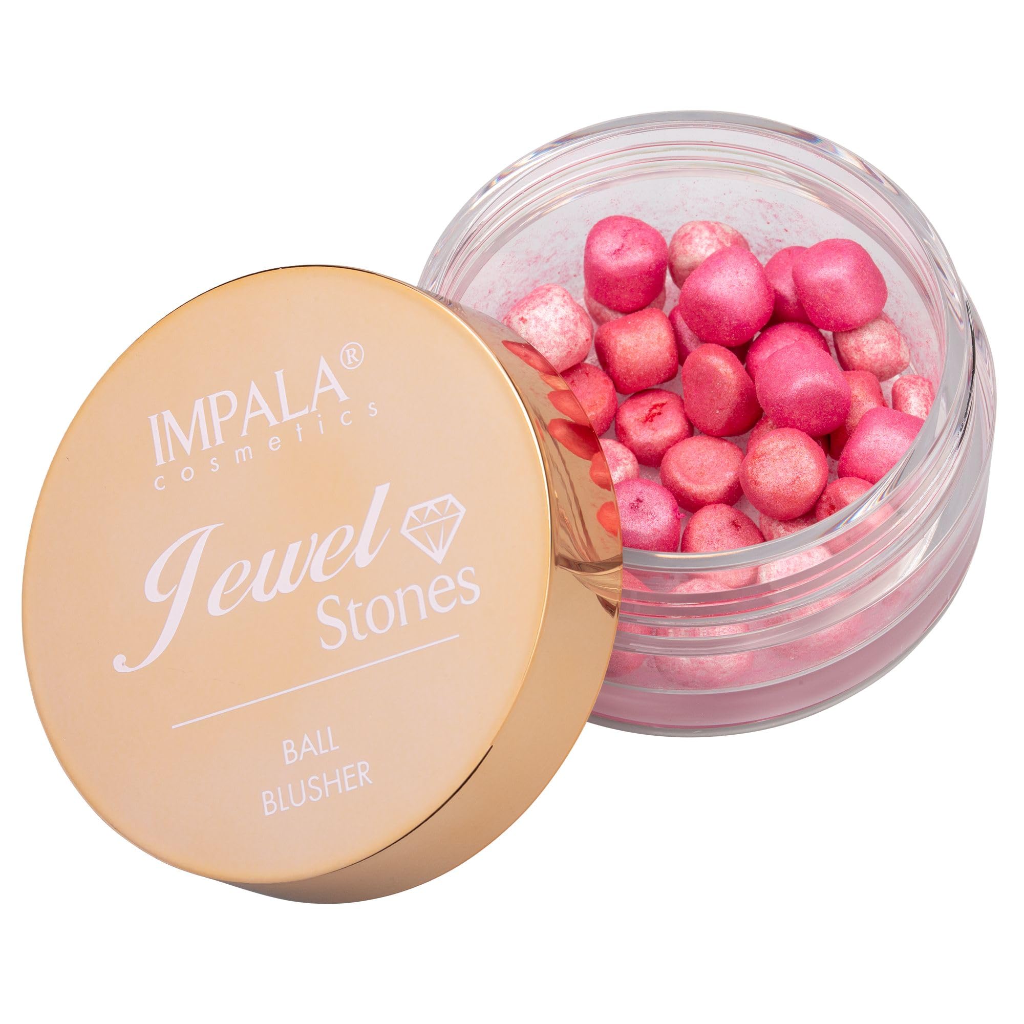 Impala - Bronzing Pearls | Face Makeup Pearls | Face Bronzer | Makeup Bronzer | Face Pearls | Face Highlighter and Bronzer | Blusher in Pearls | Colour 2 Pink