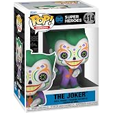 Funko POP! Heroes: DC Dia De Los Muertos - The Joker | Official Merch - Collectable Vinyl Figurine for Shelf Display - Birthday Gift Idea for Fans and Collectors