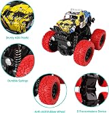 m zimoon Monster Truck 4 Inertia Cars 360° Rotation Friction Powered Off-road view 5