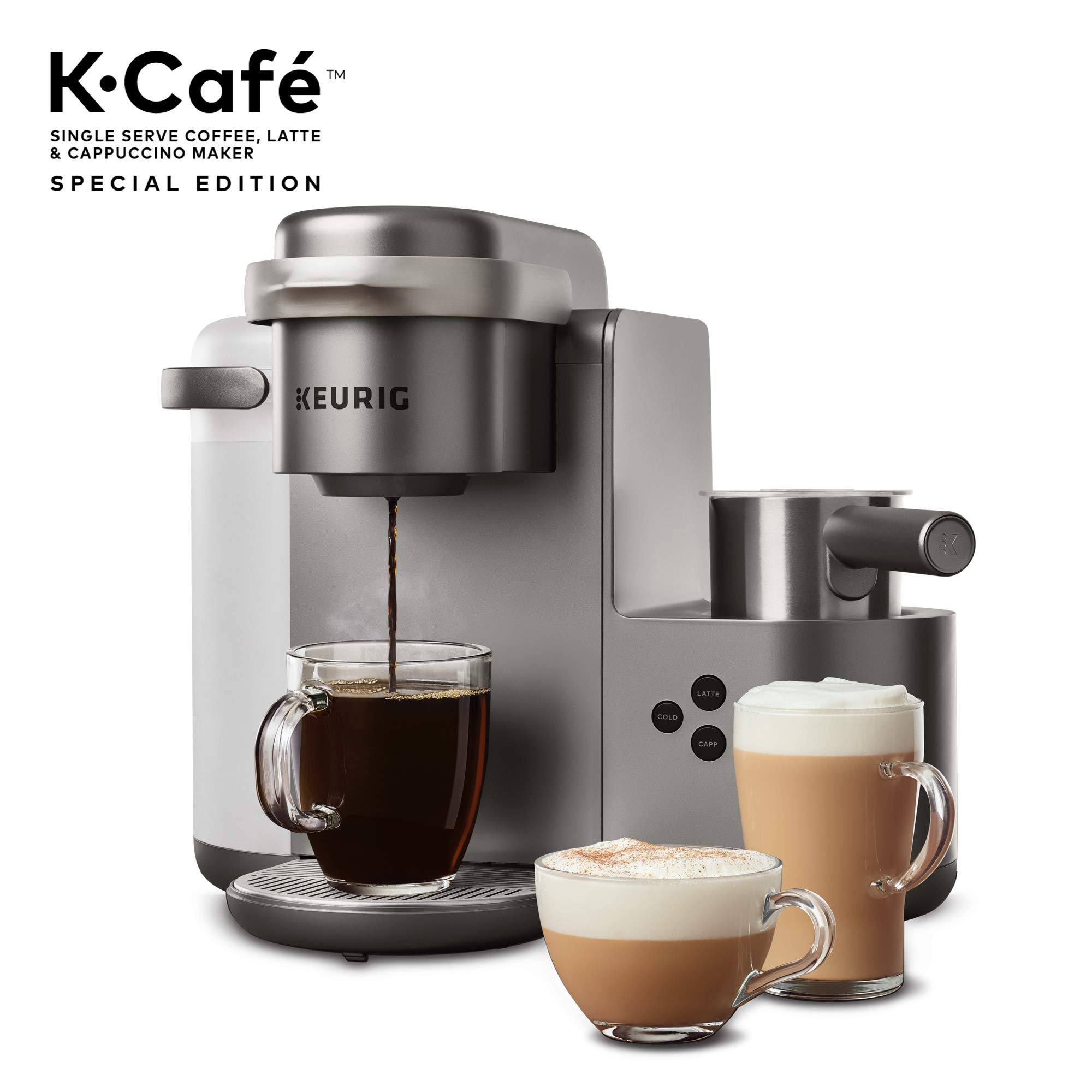 Keurig KCafe Special Edition Single Serve KCup Pod Coffee, Latte and