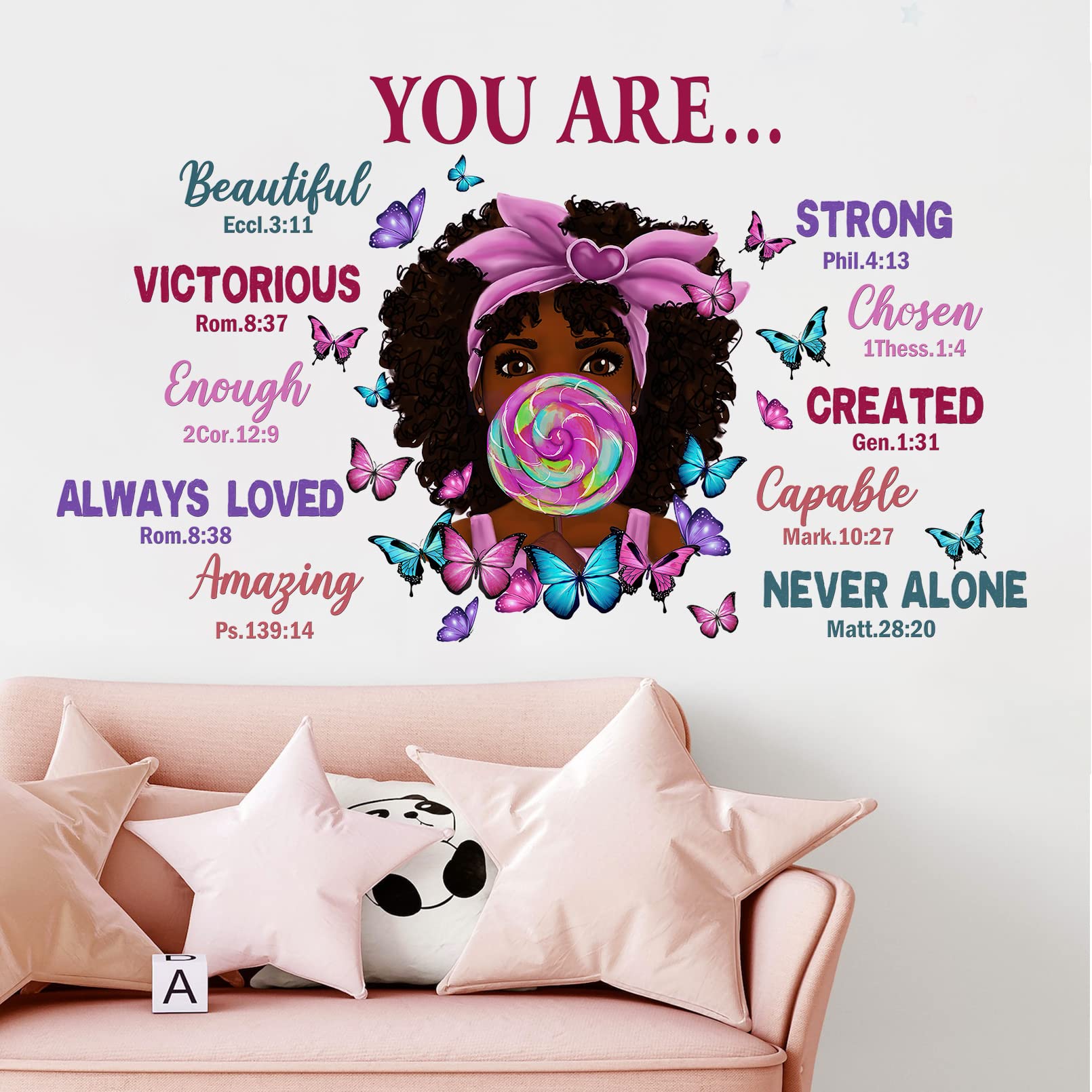 Black Girl Magic Wall Decals
