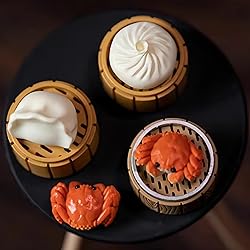 FKZ Cute 3D Steamed-Dumpling Keycap,Custom