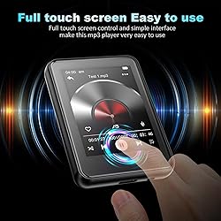 MP3 Player with Bluetooth, Full Touch Screen Music