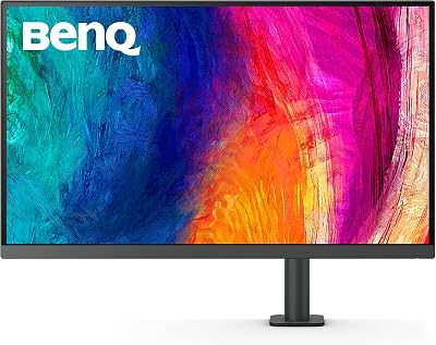 BenQ PD3205UA 32 inch 4K Monitor with Ergo Arm KVM USB-C IPS HDR10