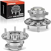 A-Premium 2 x Rear Wheel Bearing and Hub Assembly with 5-Lug Compatible with Acura RDX 2013-2018, Honda CR-V 2012-2016, FWD Only