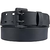 Carhartt Men's Casual Water Repellent Belts, w/Durable TPU Coated Webbing Material and Double-Prong Roller Buckle, Black w/Matte Black Finish, 36