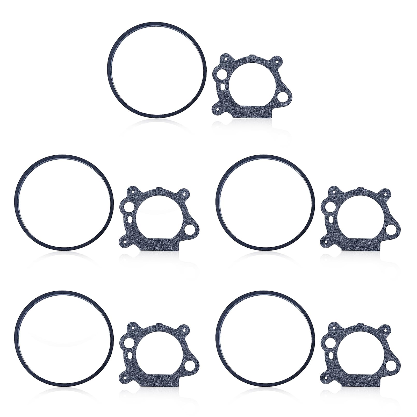 Gubeter Carburetor Intake Float Bowl Gasket Set Kit, For Briggs Stratton Engine, 280492 693981
