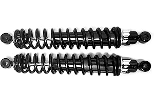 ATV PARTS CONNECTION ATVPC Rear Gas Shock Absorbers for Honda Foreman 450 1998-2003 ATV, Gas-Powered, Linear Rate