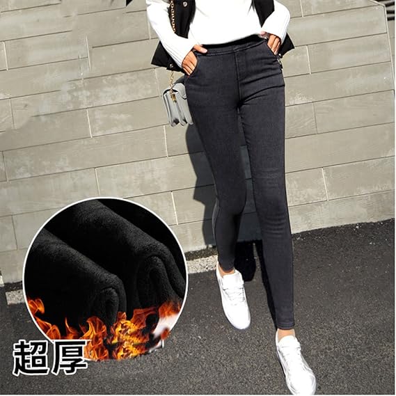 Amazon Unz ズボン レディース ストレッチ スキニー ジーンズ ストレッチパンツ スキニー ロングパンツ 裹起毛 冬 暖かい 厚手 防寒 チェック 上品 カジュアル 美脚 きれいめ 快適 ゆったり 通勤 通学 M ブラック ロングパンツ 通販