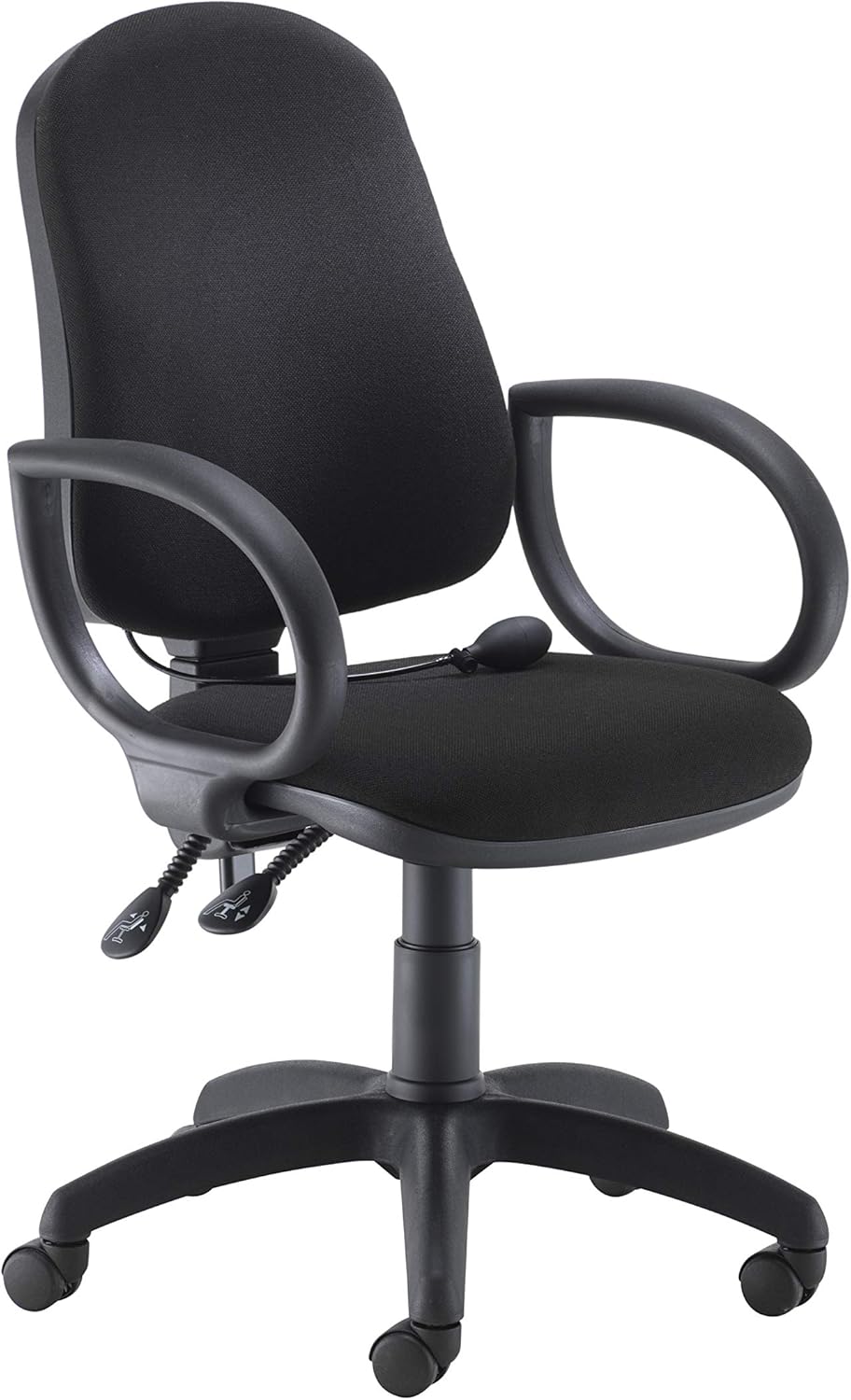 Office Hippo Ergonomic 2 Office Chair Lever with Lumbar Pump + Fixed