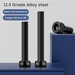 BNUOK 180pcs M3 x 20mm Hex Socket Head Cap Screws