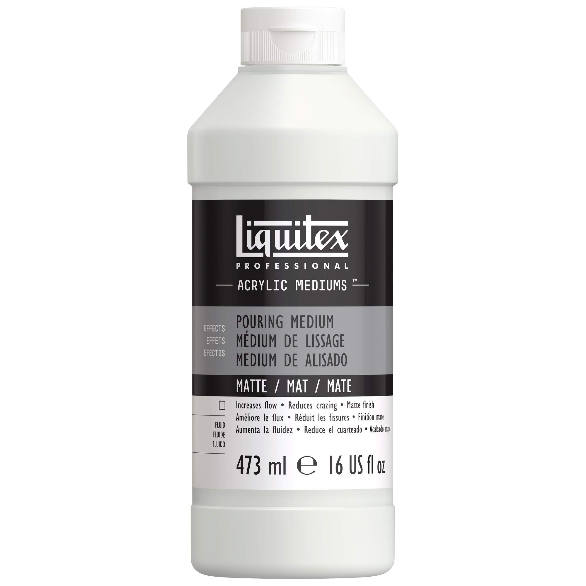 Photo 1 of Liquitex Professional Effects Medium, 473ml (16-oz), Matte Pouring Medium