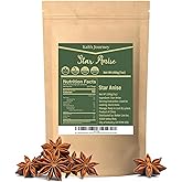 Kah's Journey Star Anise - Star Anise Whole 7 oz, Anise Seeds for Cooking, Baking and Tea