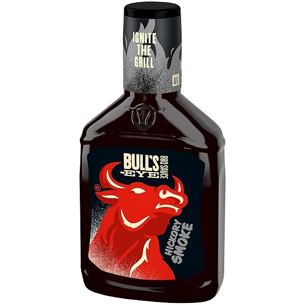 BULL’S-EYE HICKORY SMOKE BBQ BARBECUE SAUCE (18 OZ BOTTLE)