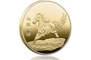 LZWIN Horse Gallop to Success Win Success Immediately Upon Arrival Lucky Coin
