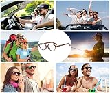 YAMEIZE Blue Light Blocking Glasses for Women & Men - Retro Oval Design view 6