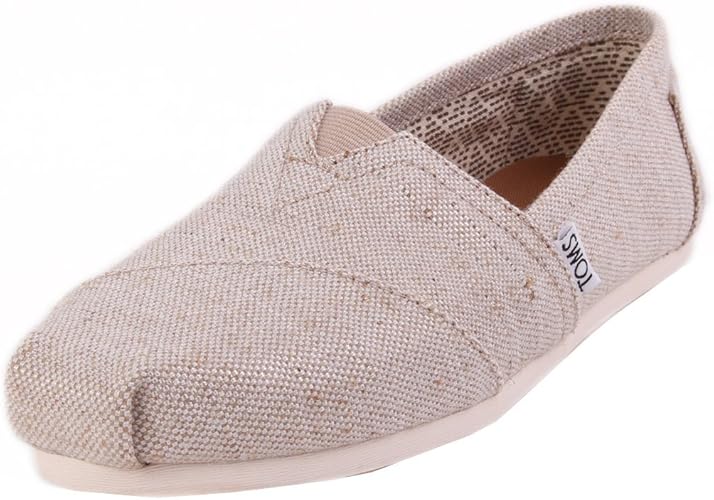 natural metallic burlap women's classics