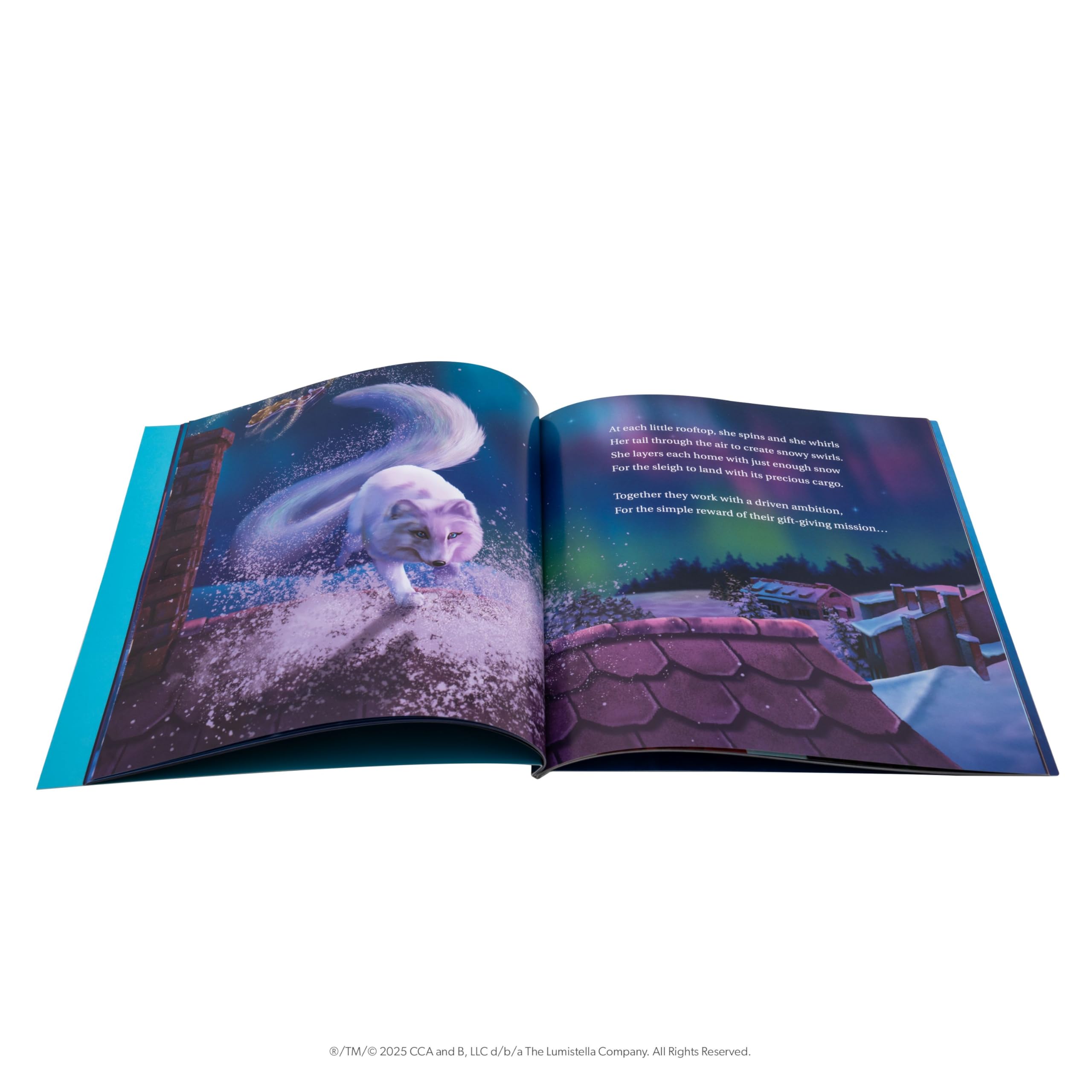 Elf Pets: an Arctic Fox Tradition - Huggable Elf Pet Arctic Fox Stuffed Animal - Includes Beautifully Illustrated Hardbound Storybook, Mini Snow Globe Charm and Official Adoption Certificate.