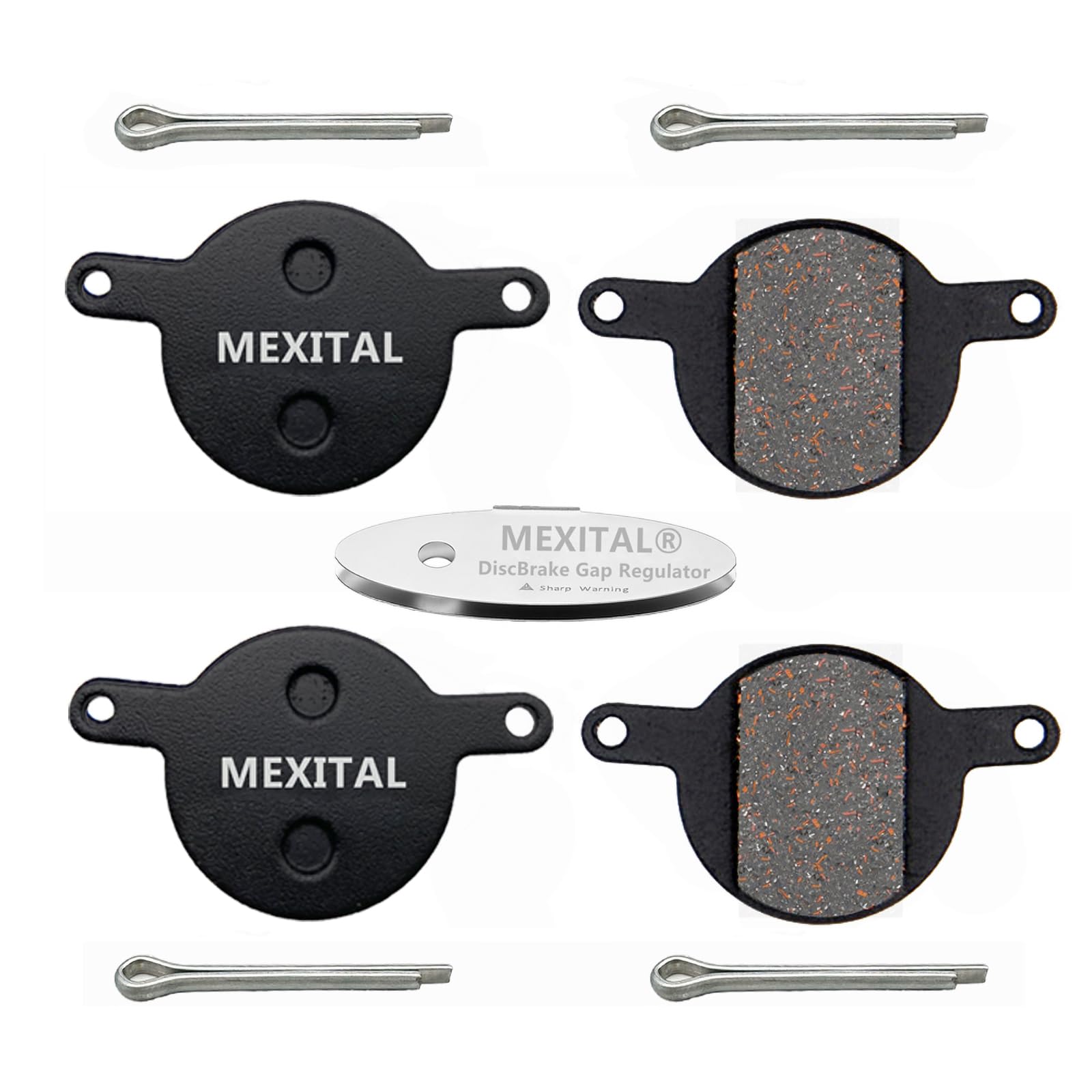 MEXITAL 2 pairs Disc Brake Pads fit for Magura Julie (2001-2008) MXT09-2