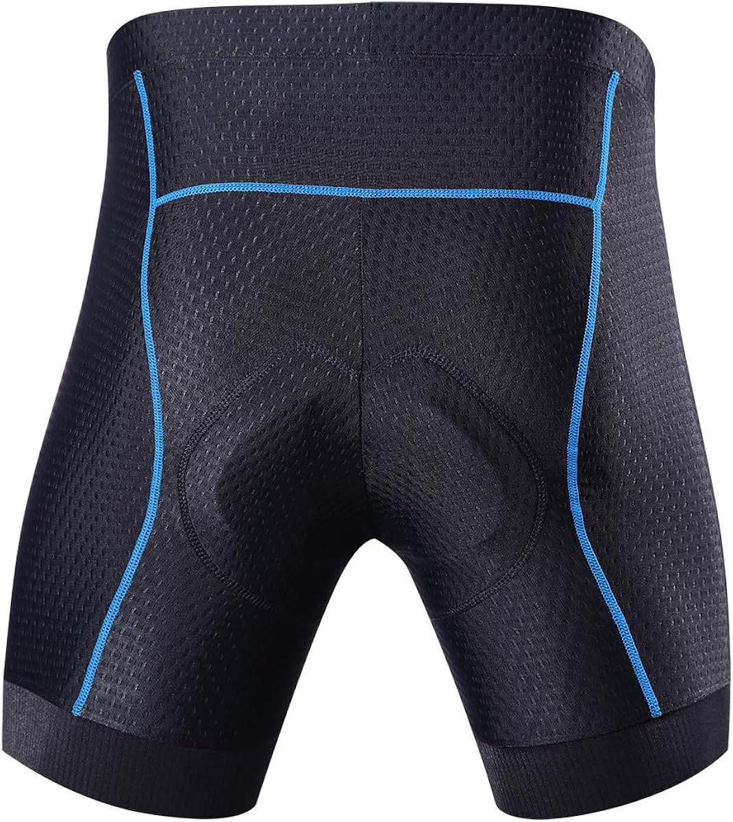 Souke Sports Men's Cycling Underwear Shorts 4D Padded Bike Bicycle MTB Liner Shorts with Anti-Slip Leg Grips: Clothing