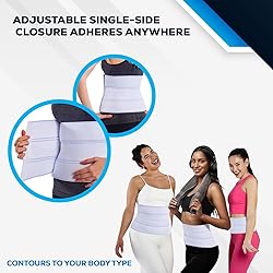 NYOrtho Abdominal Binder 9" 3-Panel - Post-Surgery