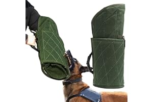 Duuclume Dog Bite Sleeve, Professional Training Equipment for Training Biting, Protective Dog Bite Sleeve Arm, Interactive Do