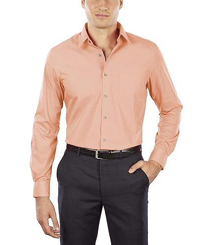 Van Heusen Men's Dress Shirt Fitted Poplin Solid, Scallop, 15.5" Neck 36"-37" Sleeve in Kenya | Whizz 121177981011 Van Heusen Men's Dress Shirt Fitted Poplin Solid, Scallop, 15.5" Neck 36"-37" Sleeve in Kenya | Whizz 121177981011