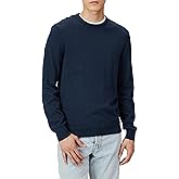 Amazon Essentials Mens Long-Sleeve Crewneck Sweater, 100% Cotton, Big & Tall Options Available