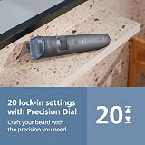 Philips Beard Trimmer 3000 Series BT3619/15 Self-Sharpening Blades 20 Settings view 6