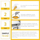 Everbuild Natural Oak Satin Wood Stain 750ml Indoor Outdoor Weatherproof Quick view 4