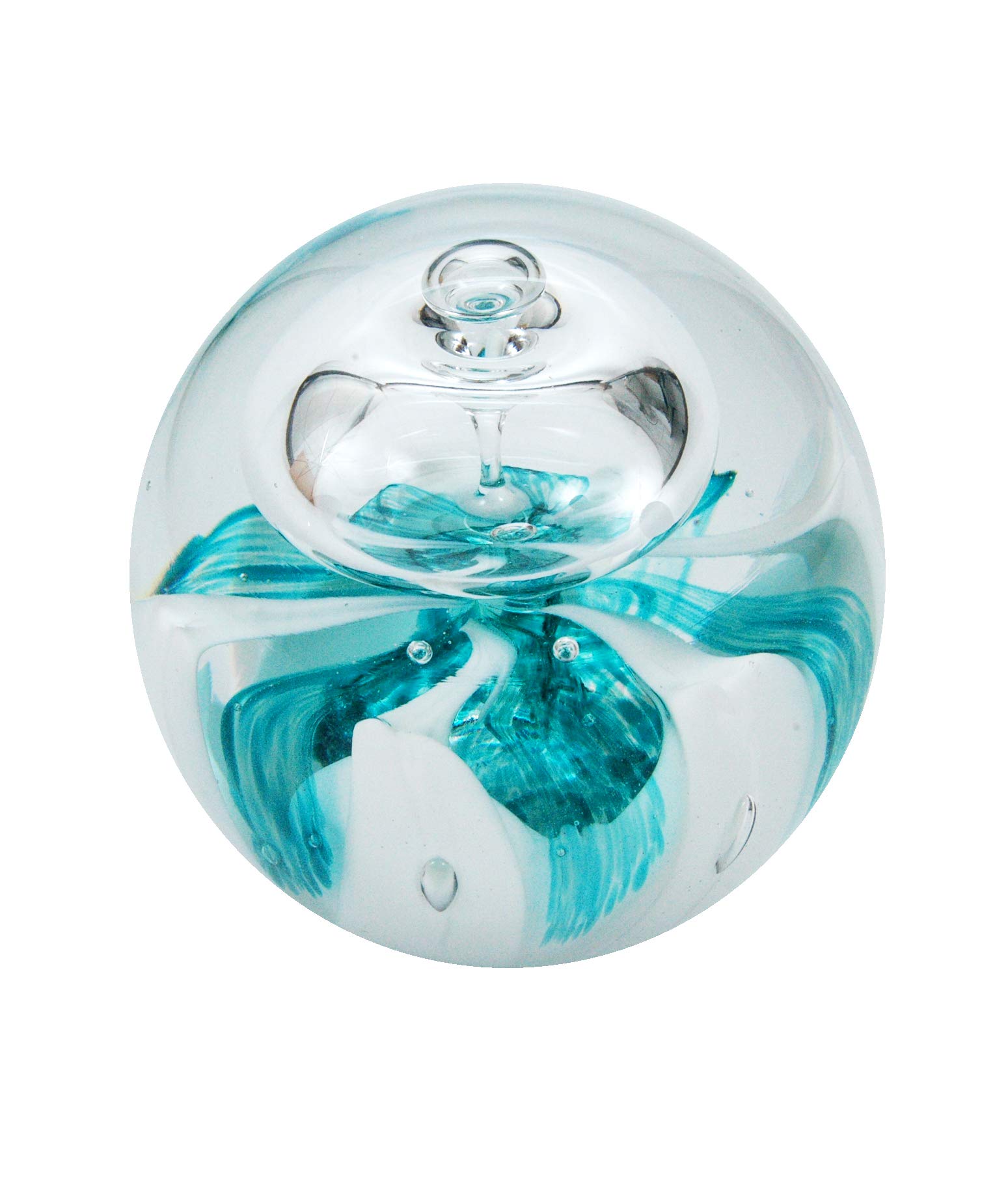 Dream Ball Mini Paperweight, Winter Dream - Handmade, 6 cm Ø Present Office Work