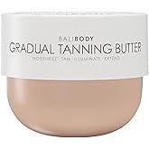 Bali Body Gradual Tanning Butter | Self Tanner Body Butter for a Natural, Streak-Free Self Tan | Buildable Glow | Sunless Tanner, Cruelty-Free, Non-Toxic (200 ml/6.76 fl oz)