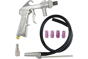 Air Sand Blaster Kit Sandblasting Sandblaster Gun Kit with 4 Ceramic Nozzle Tips for Rust Removal and Abrasive Blasting in Sa