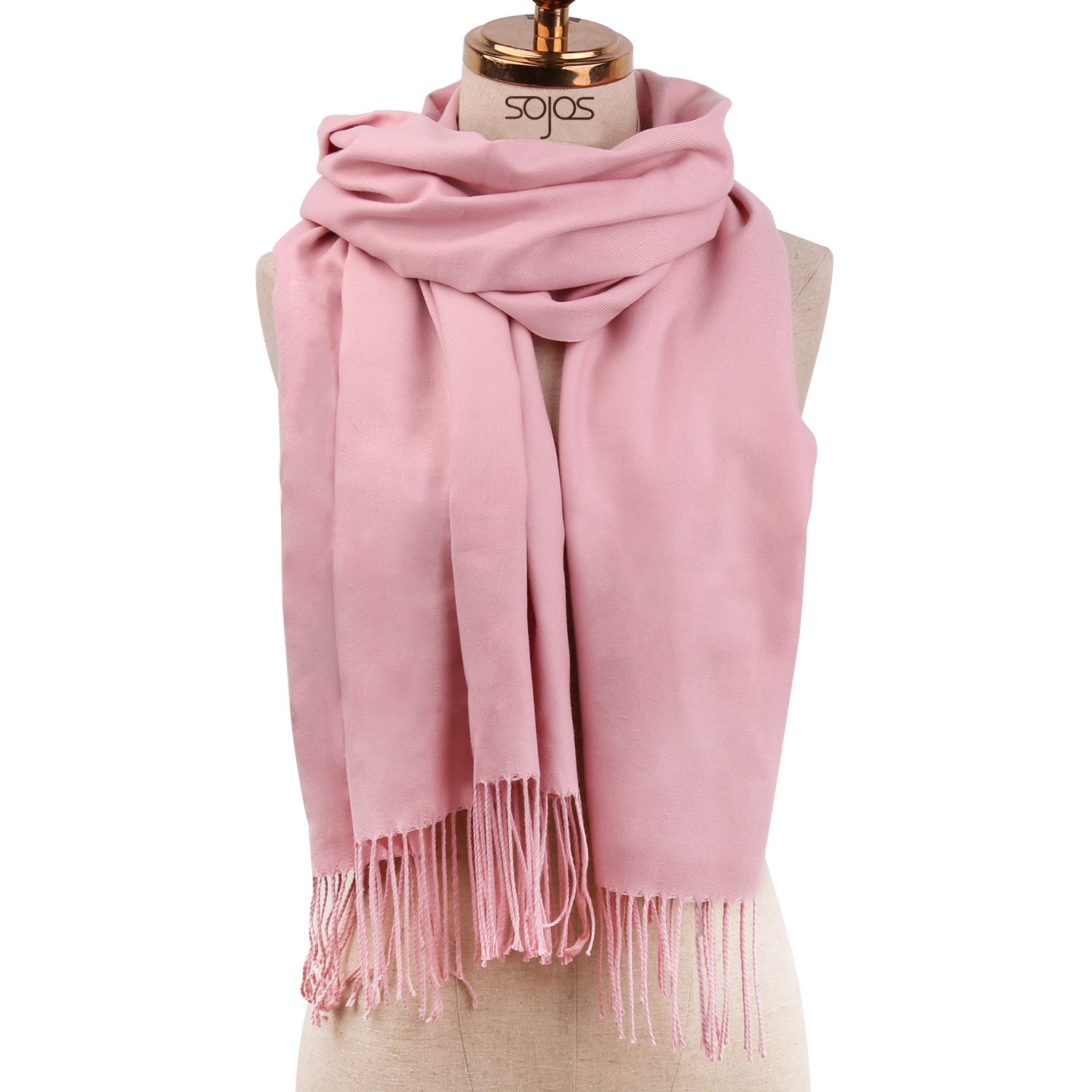 SOJOS Womens Large Soft Cashmere Feel Pashmina Shawls Wraps Winter Scarf SC304 SOJOS Womens Large Soft Cashmere Feel Pashmina Shawls Wraps Winter Scarf SC304