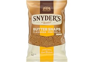 Snyder's of Hanover Butter Snaps Pretzels, 12 Oz Bag
